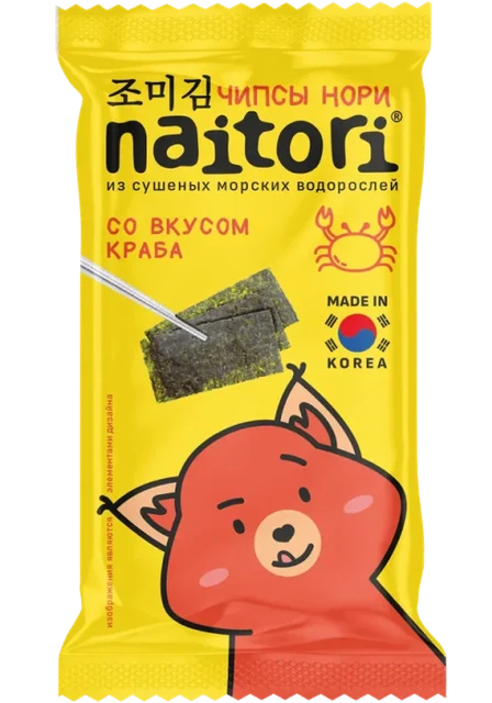 "NAITORI" чипсы нори